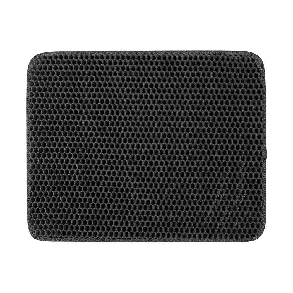 Ultimate Waterproof EVA Cat Litter Mat - Double Layer Trapping Pad for Effortless Clean-Up