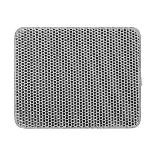 Ultimate Waterproof EVA Cat Litter Mat - Double Layer Trapping Pad for Effortless Clean-Up